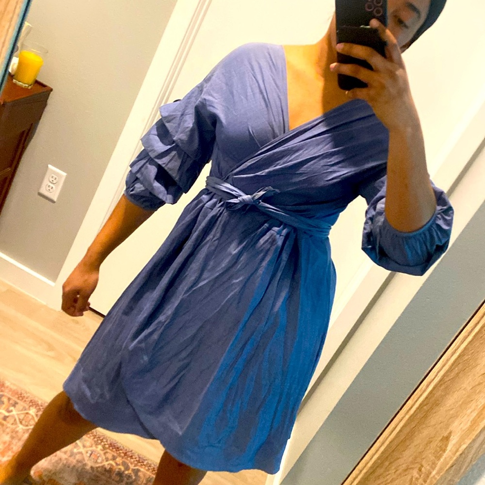 Blue dress size L